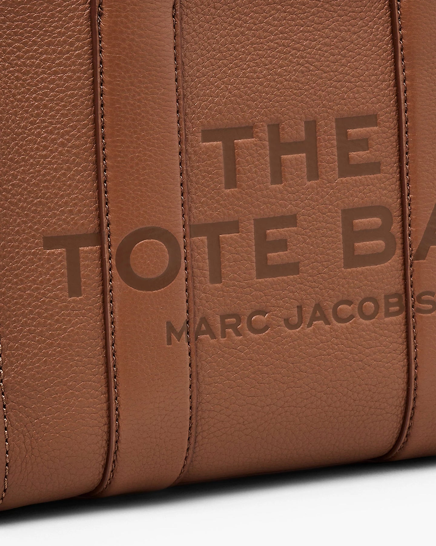 The Leather Small Tote - Argan Oil