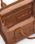 The Leather Small Tote - Argan Oil