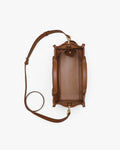 The Leather Small Tote - Argan Oil