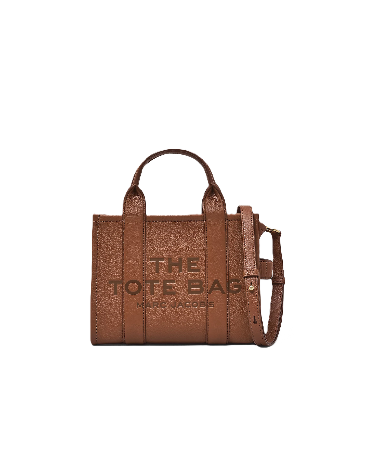 The Leather Small Tote - Argan Oil