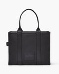 The Leather Large Tote - Svart