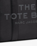 The Leather Large Tote - Svart