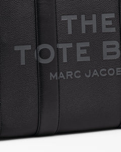 The Leather Large Tote - Black