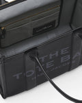 The Leather Large Tote - Svart