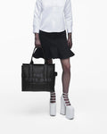 The Leather Large Tote - Svart