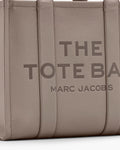 The Leather Large Tote - Cement
