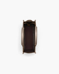 The Leather Large Tote - Cement