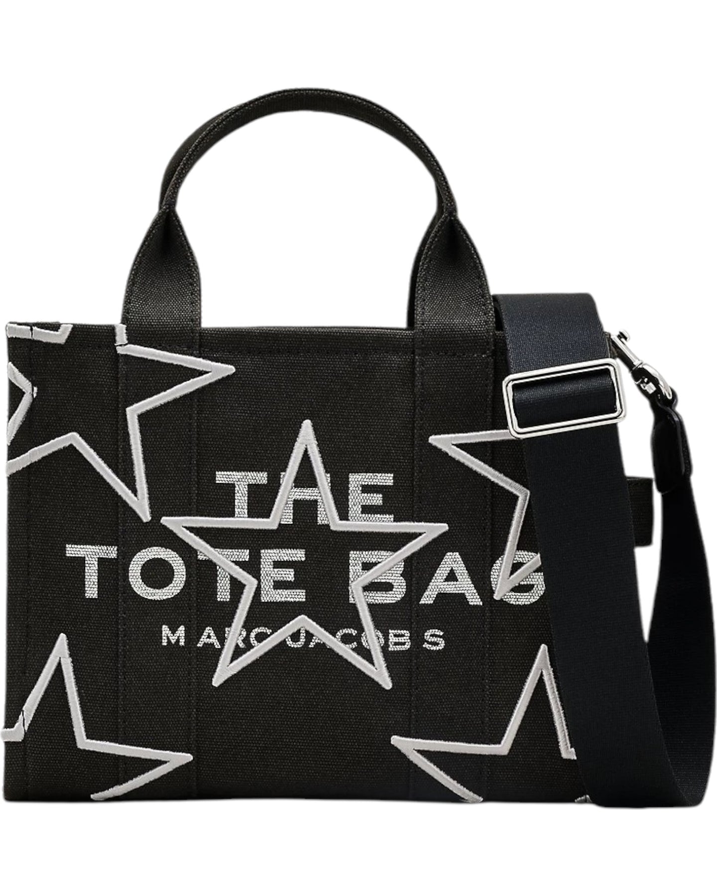 The Small Star Canvas Tote - Svart