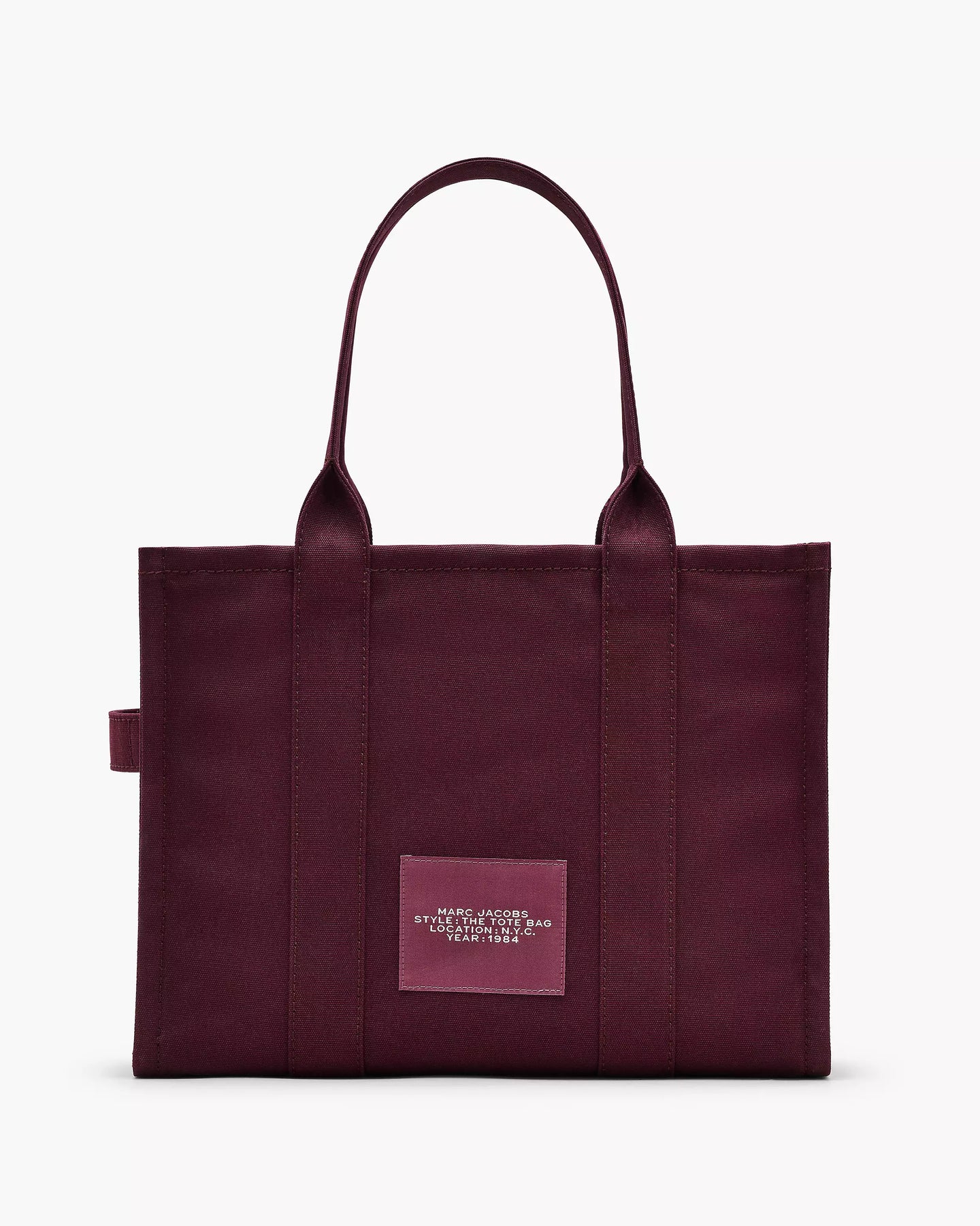 The Canvas Large Tote - Dark Plum