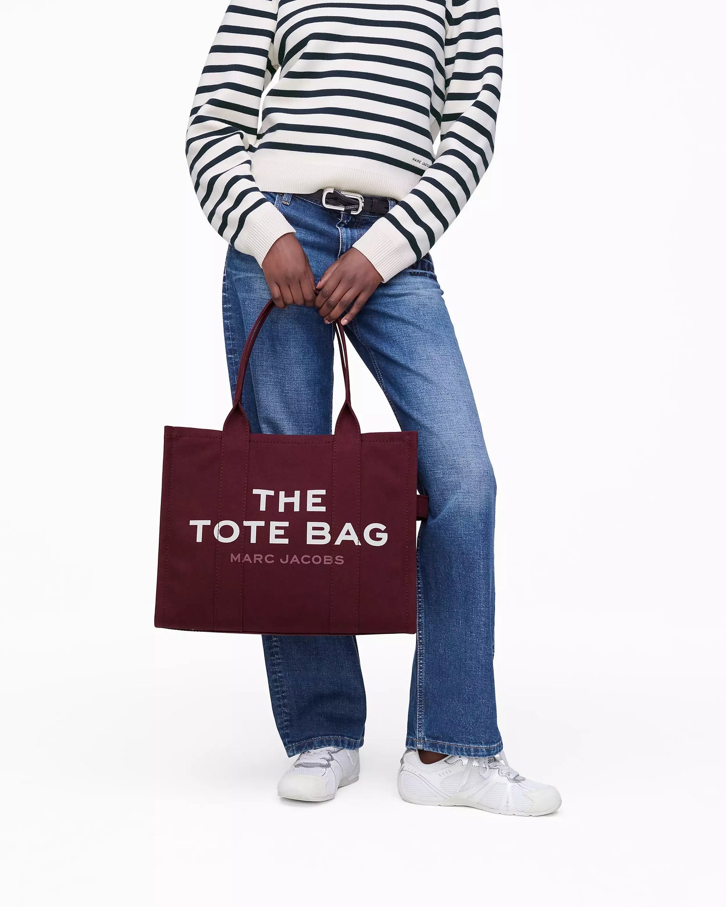 The Canvas Large Tote - Dark Plum
