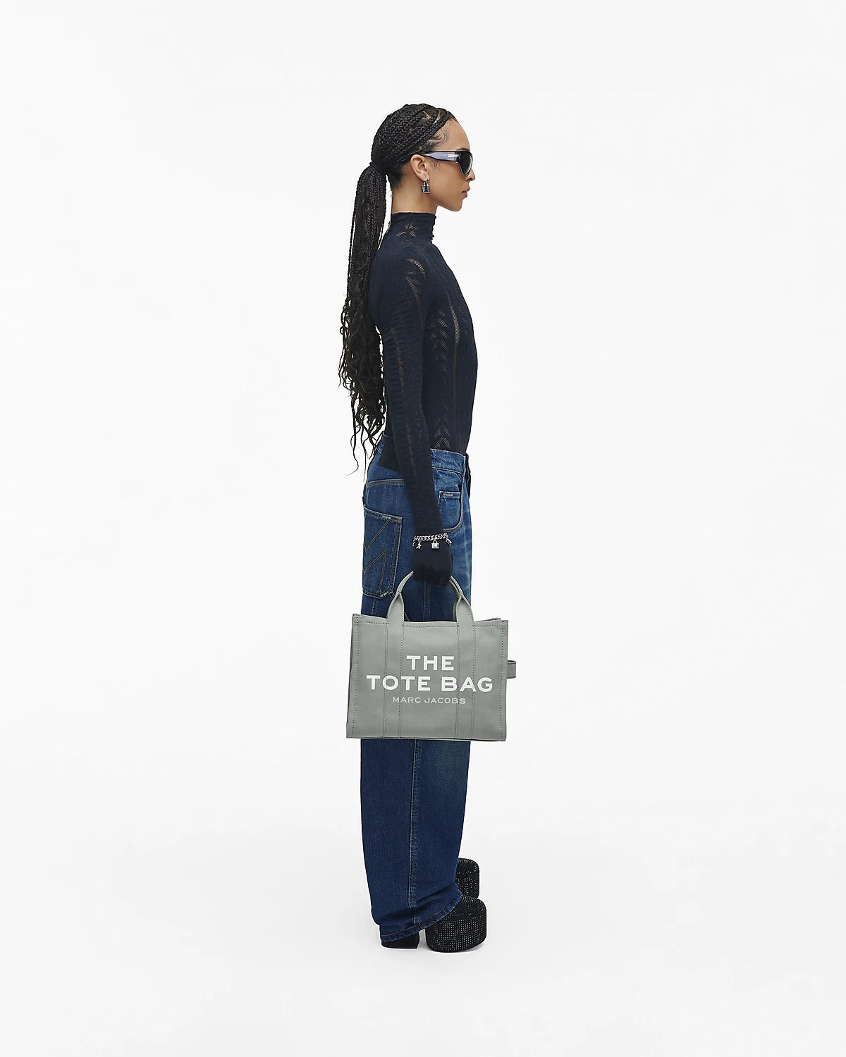 Marc Jacobs The Canvas Medium Tote - Wolf Grey