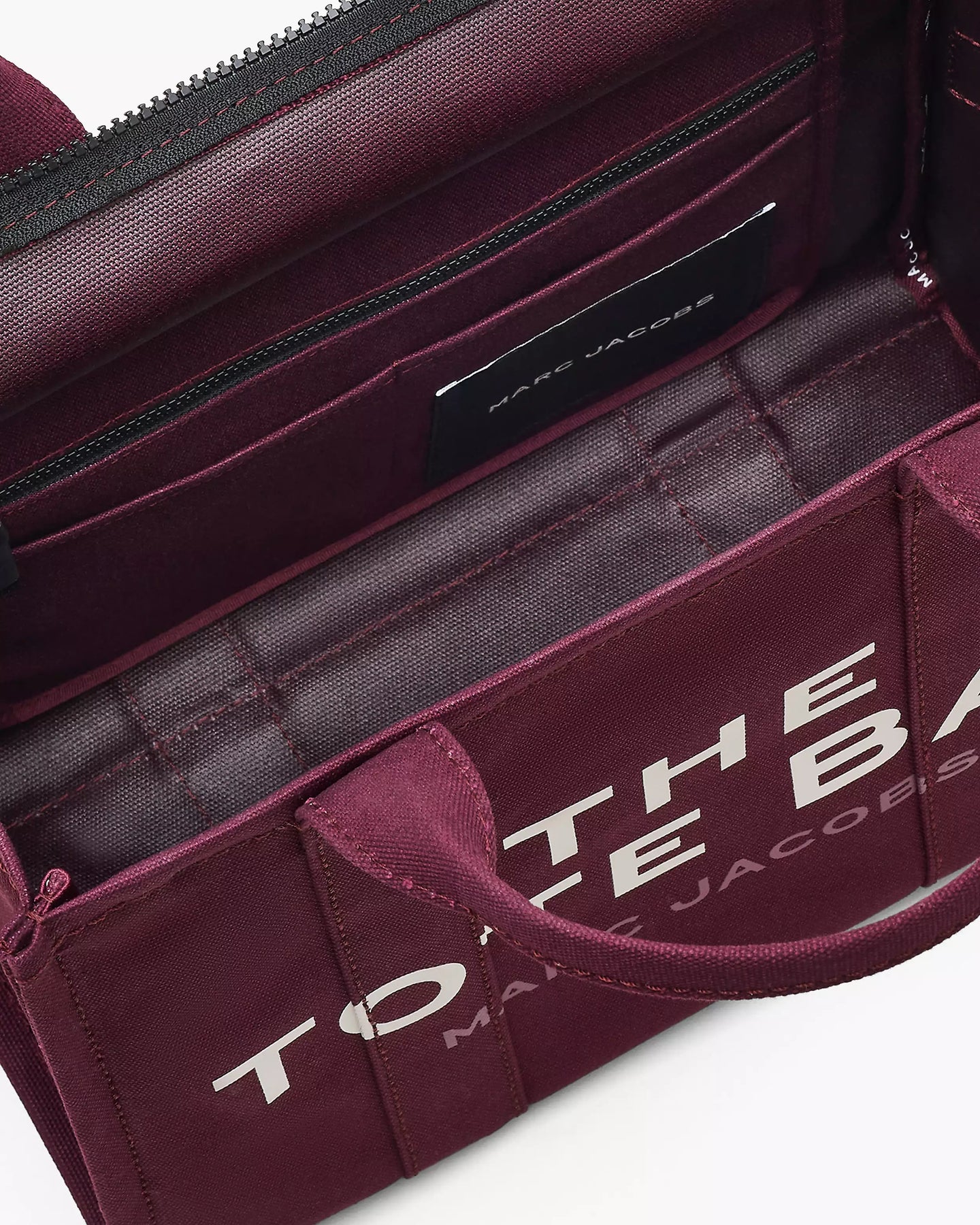 The Canvas Medium Tote - Mörklila