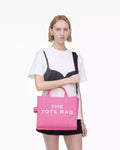 The Canvas Medium Tote - Bow Pink
