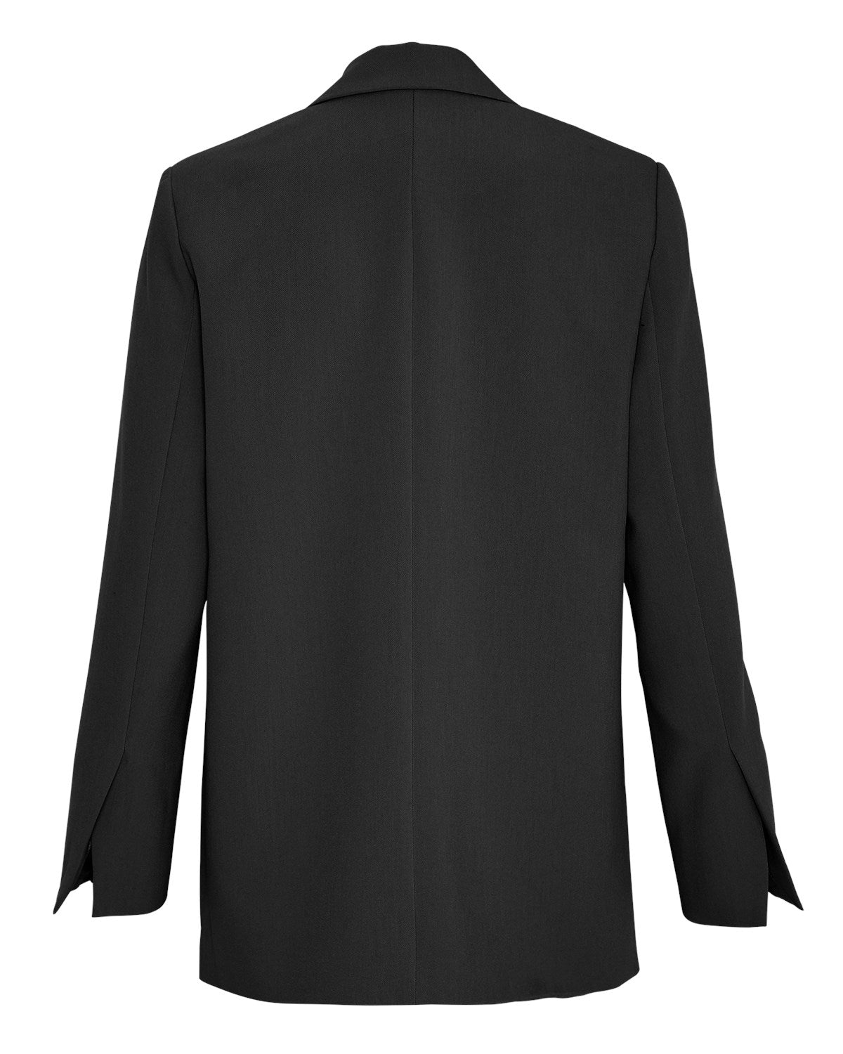 Barbine Slit Blazer - Black