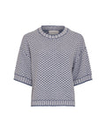 Catina Pilla 2/4 Pullover - V Indigo Egret