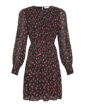 Evelda Orabella Short Dress Aop - Desert Rose Flw