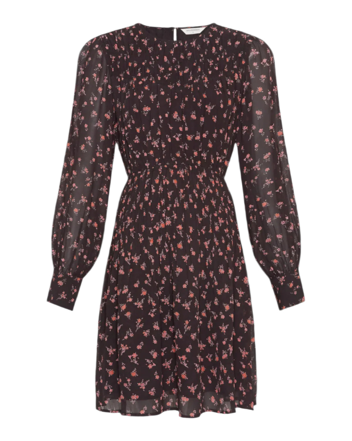 Evelda Orabella Short Dress Aop - Desert Rose Flw