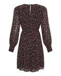 Evelda Orabella Short Dress Aop - Desert Rose Flw