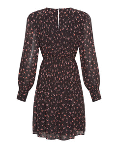 Evelda Orabella Short Dress Aop - Desert Rose Flw