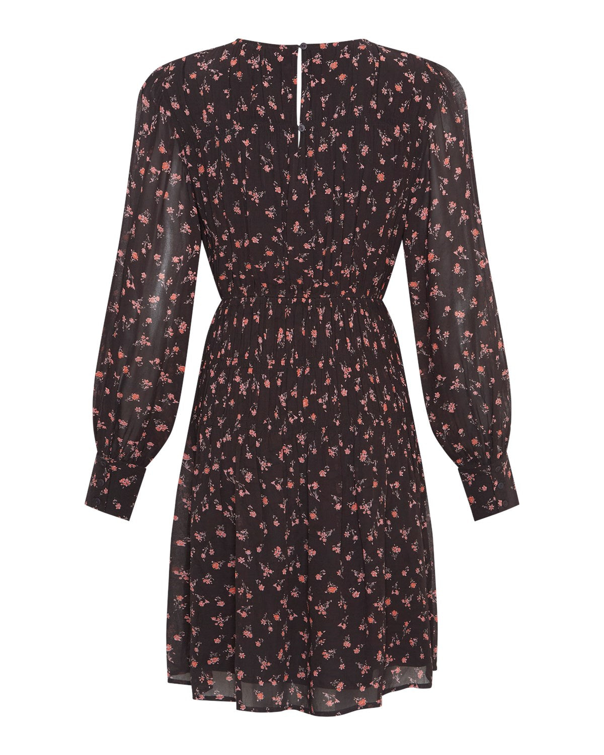 Evelda Orabella Short Dress Aop - Desert Rose Flw