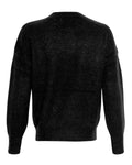 Femme Mohair O Pullover - Black Beauty