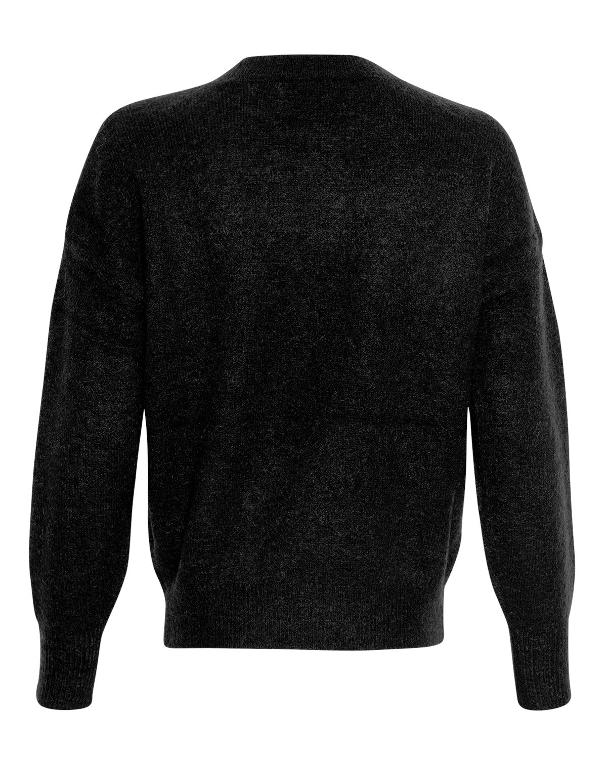 Femme Mohair O Pullover - Black Beauty