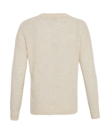 Femme Mohair O Pullover - Oatmeal Melange