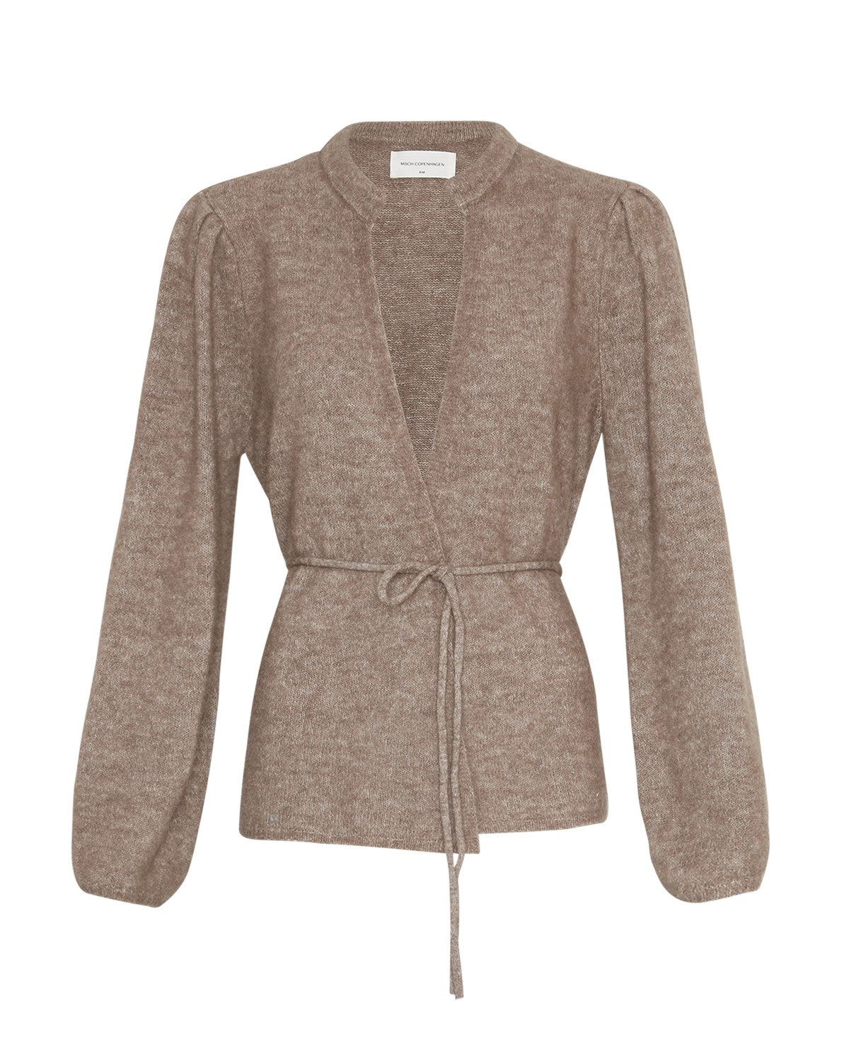 Gustel Hope Wrap Cardigan - Walnut Melange
