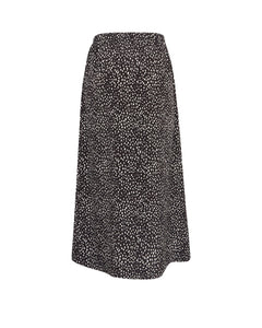 Jace Rhian Hw Skirt Aop - Black Dot