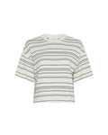 Jaxine Bahara Tee Stp - Turtledove Blk