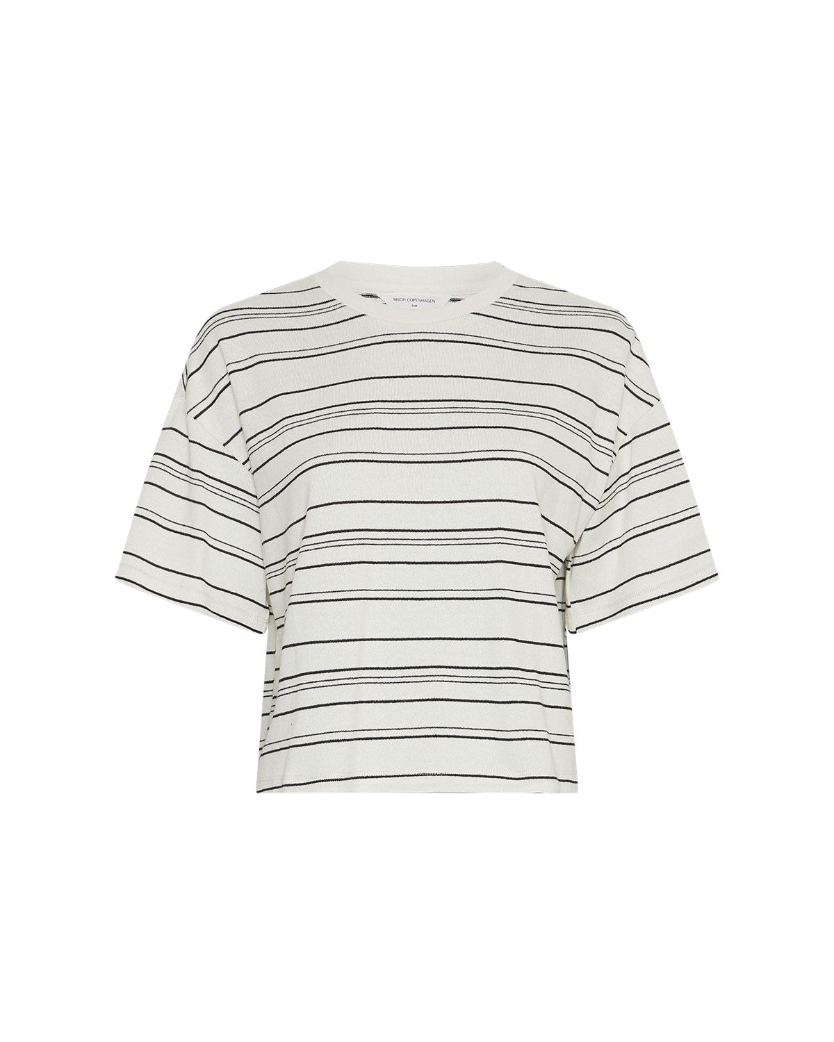 Jaxine Bahara Tee Stp - Turtledove Blk