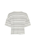 Jaxine Bahara Tee Stp - Turtledove Blk