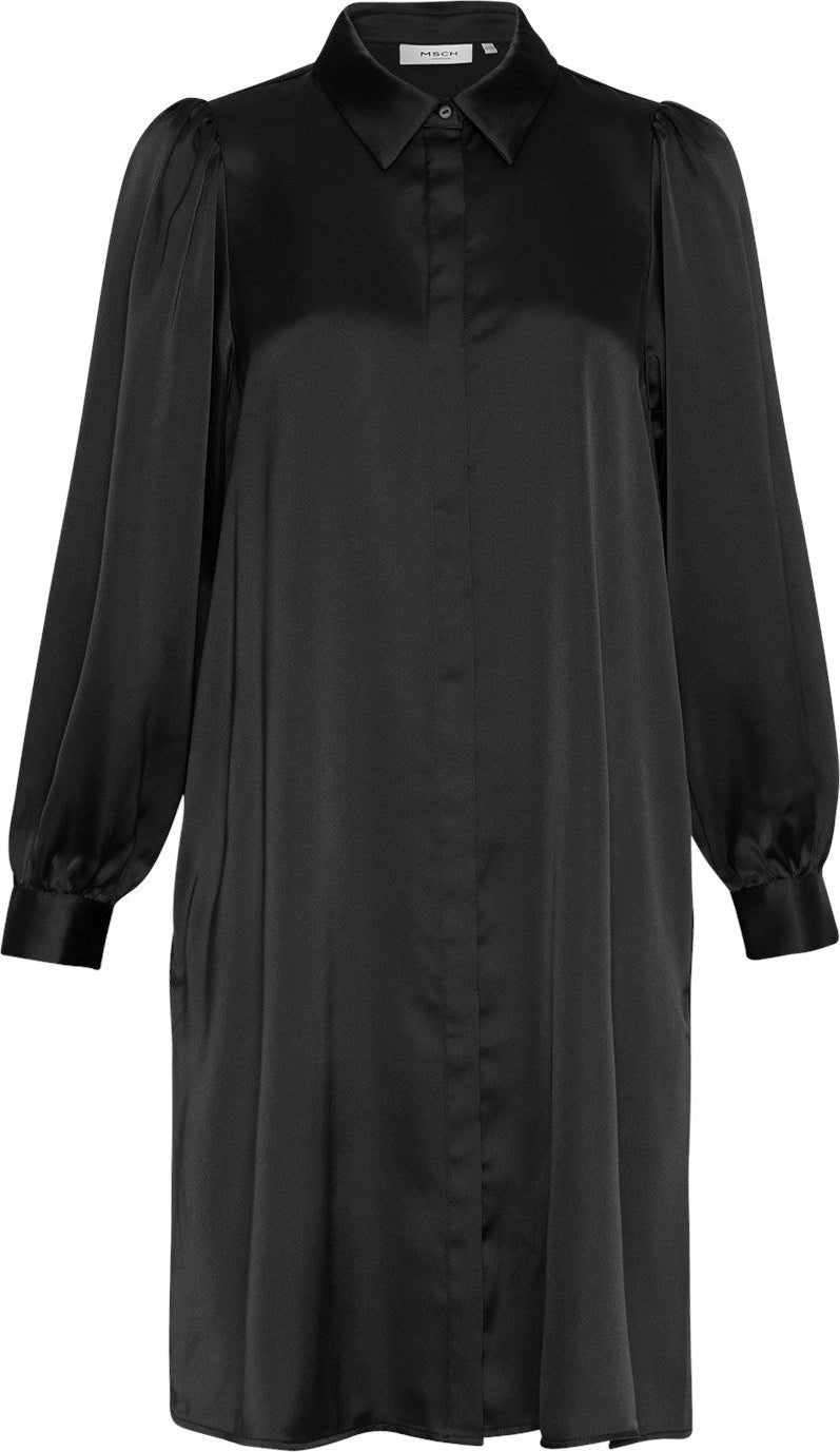 Jeanita Shirt Dress - Black