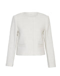 Nadialine Jacket - White Melange