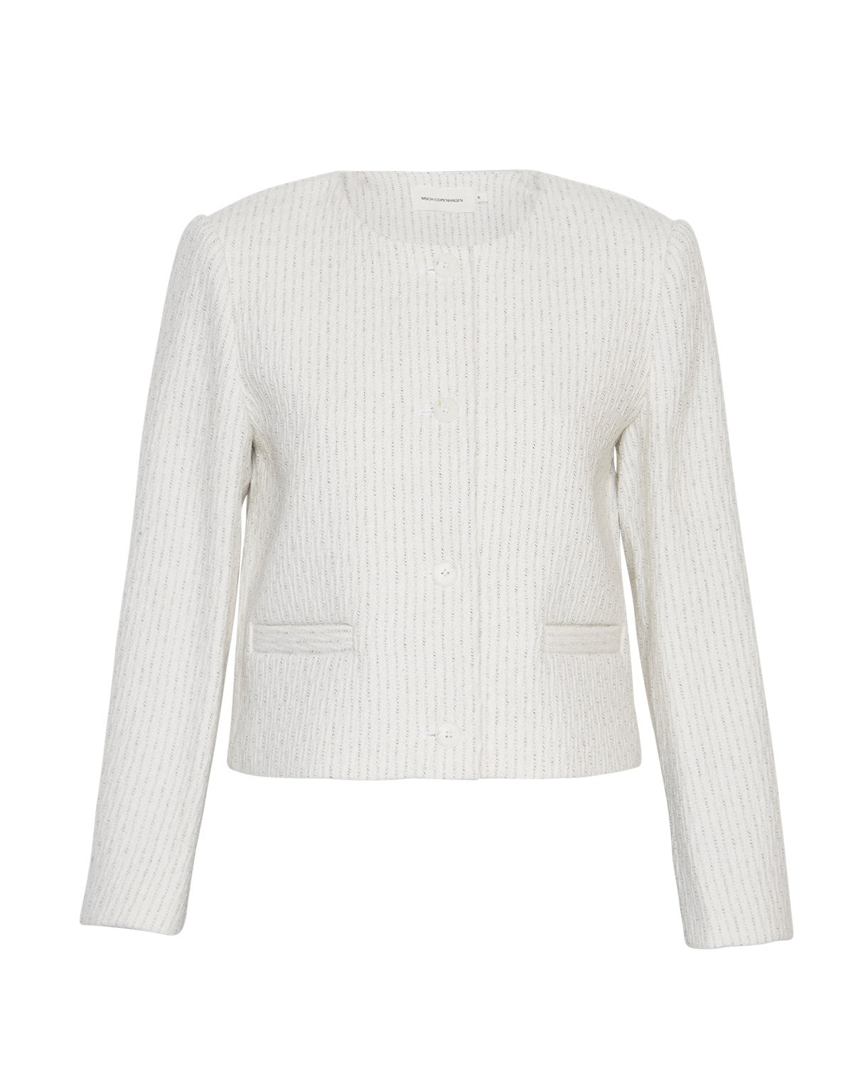 Nadialine Jacket - White Melange