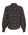 Nathasia Ladonna Shirt Aop - Black Flower
