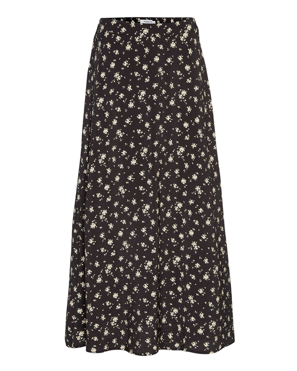 Nathasia Ladonna Skirt Aop - Black Flower