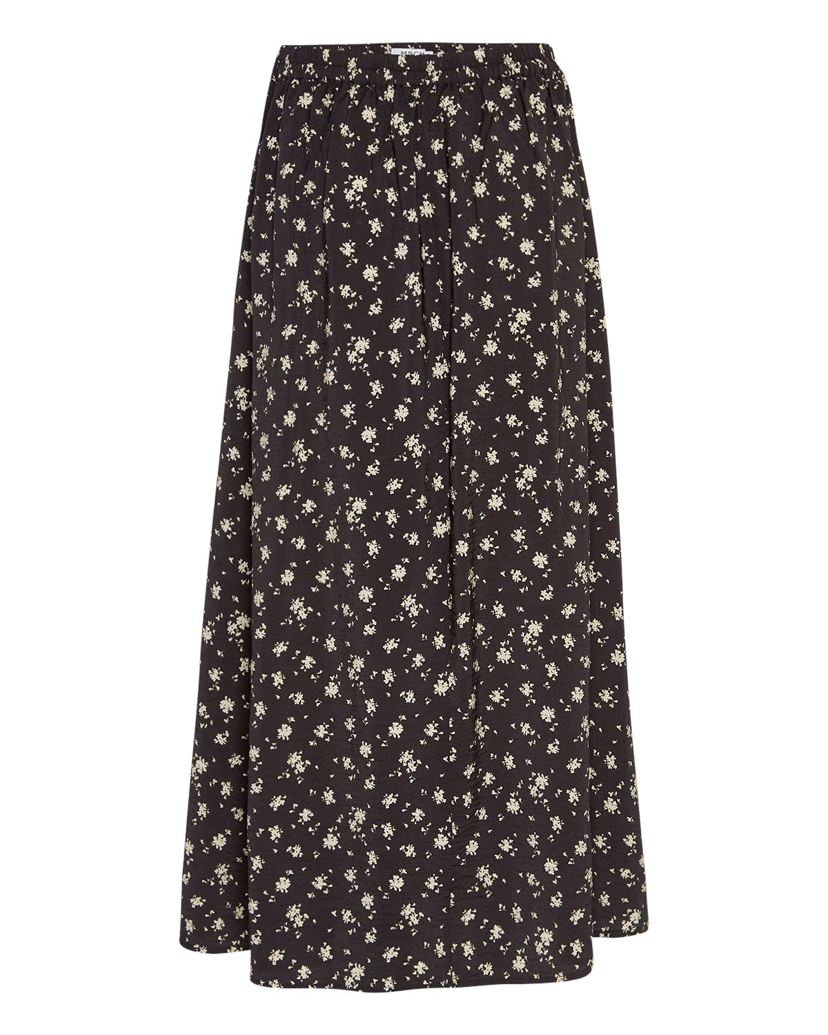 Nathasia Ladonna Skirt Aop - Black Flower