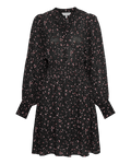 Orabella Dress Aop - Svart blommig