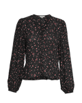 Orabella Shirt Aop - Black Flower