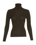 Rigmor Avalina Rib R Pullover - Forest Night