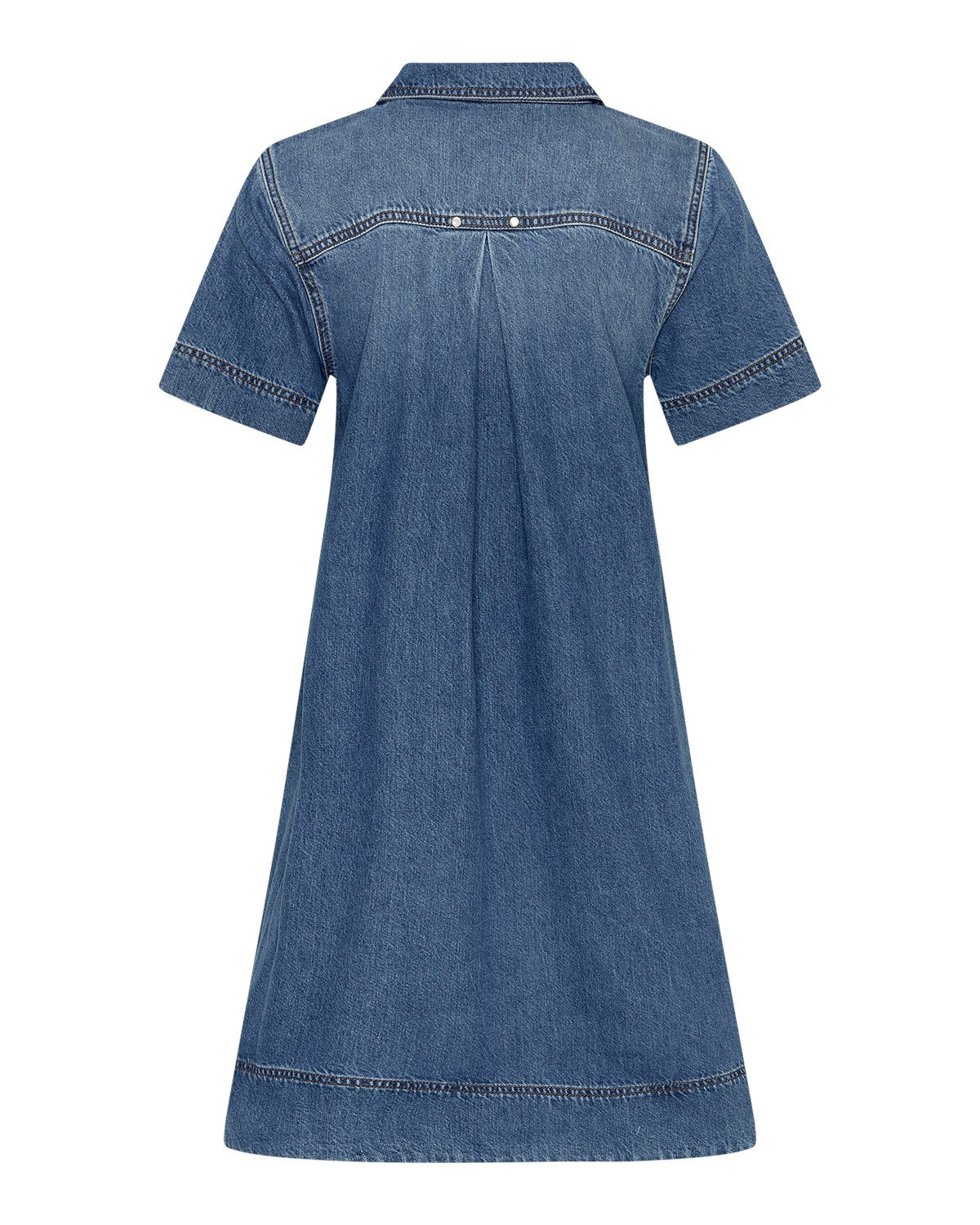 Turo Alena 2/4 Klänning - Mid Blue Wash