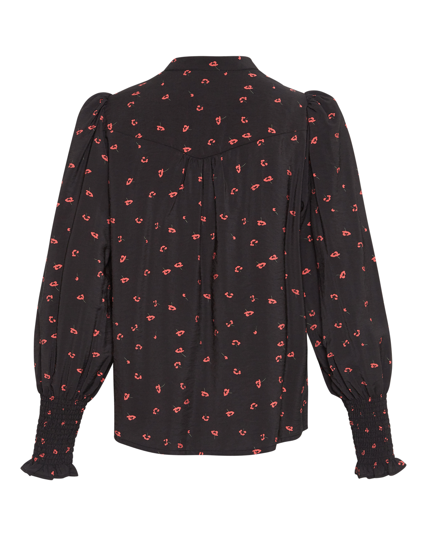 Vinaya Ladonna Shirt Aop - Black Flower