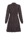 Vinaya Ladonna Shirt Dress Aop - Black Flower