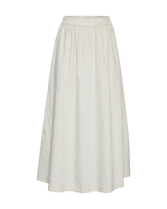Wilhelmina Skirt Stp - Almond Oil/Blk