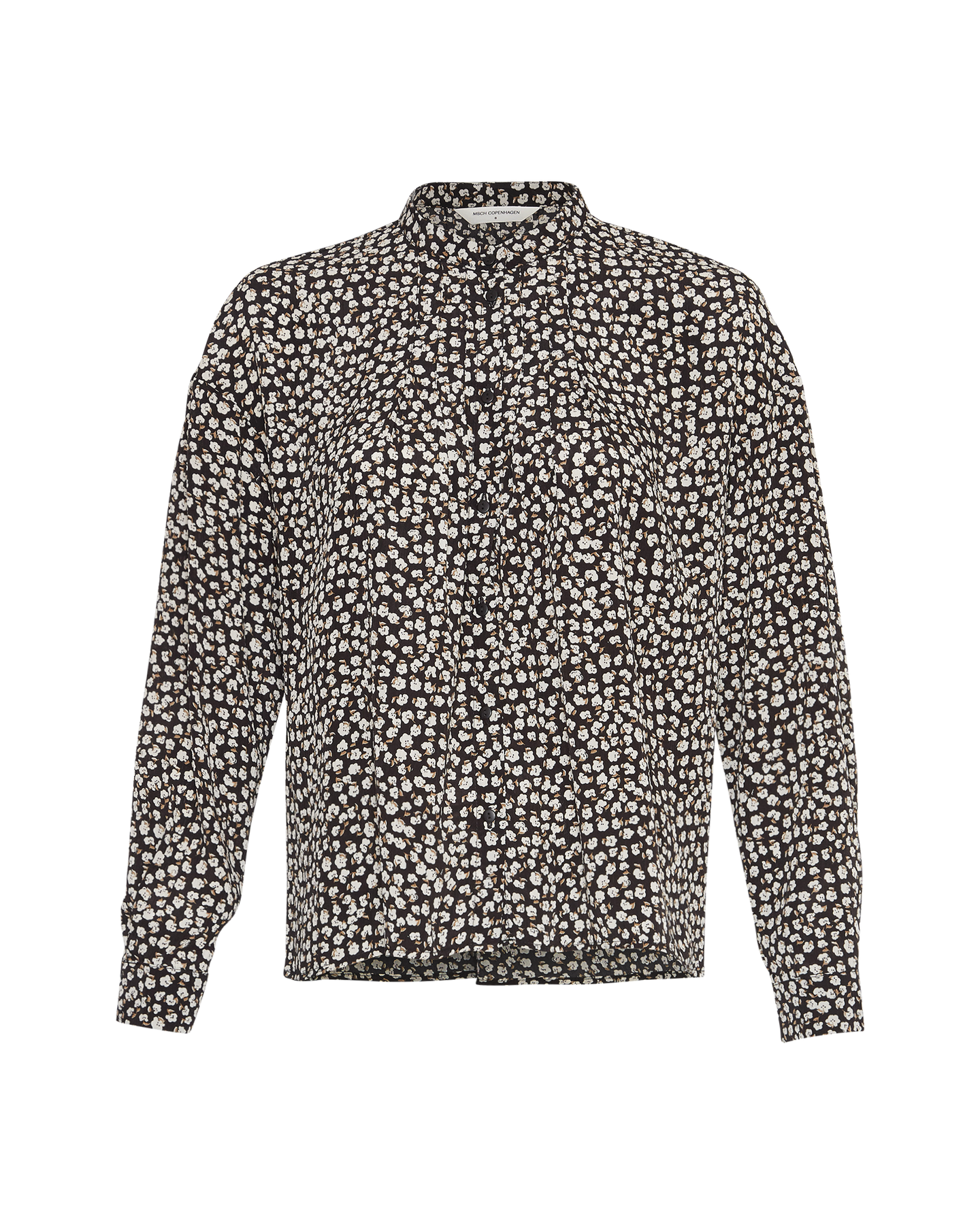 Zeida Rhian Shirt Aop - Black Flower
