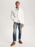 Classic Shawl Cardigan - Ancient White