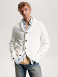 Classic Shawl Cardigan - Ancient White