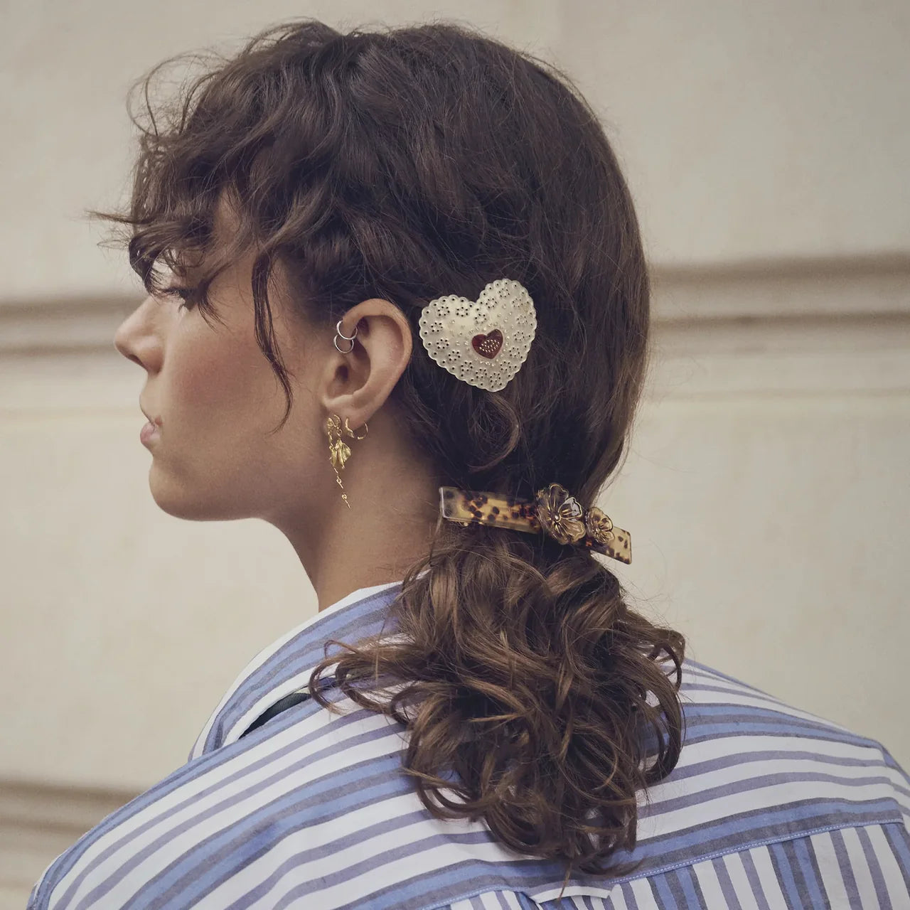 Bloem Hairclip - Sesame