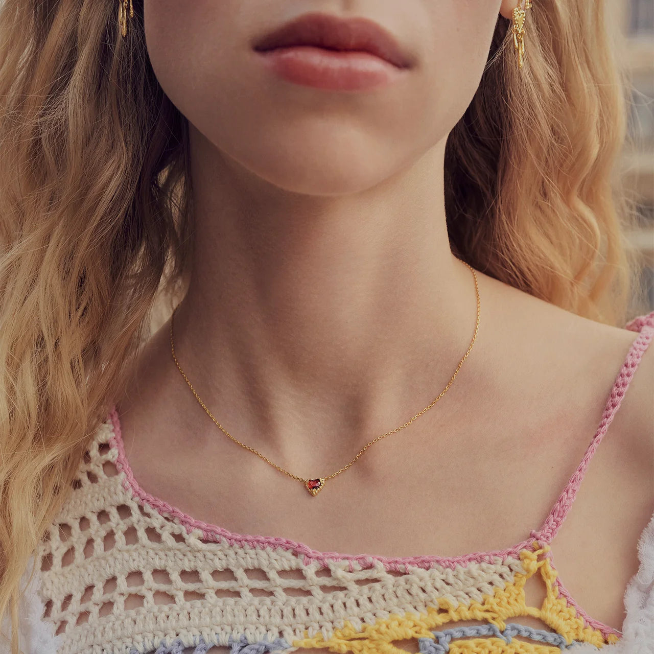 Leoni Necklace - Gold